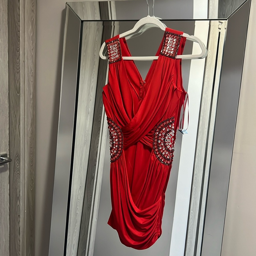 Red dress, size small
